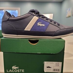 NWT AUTH Lacoste men's leather shoes
